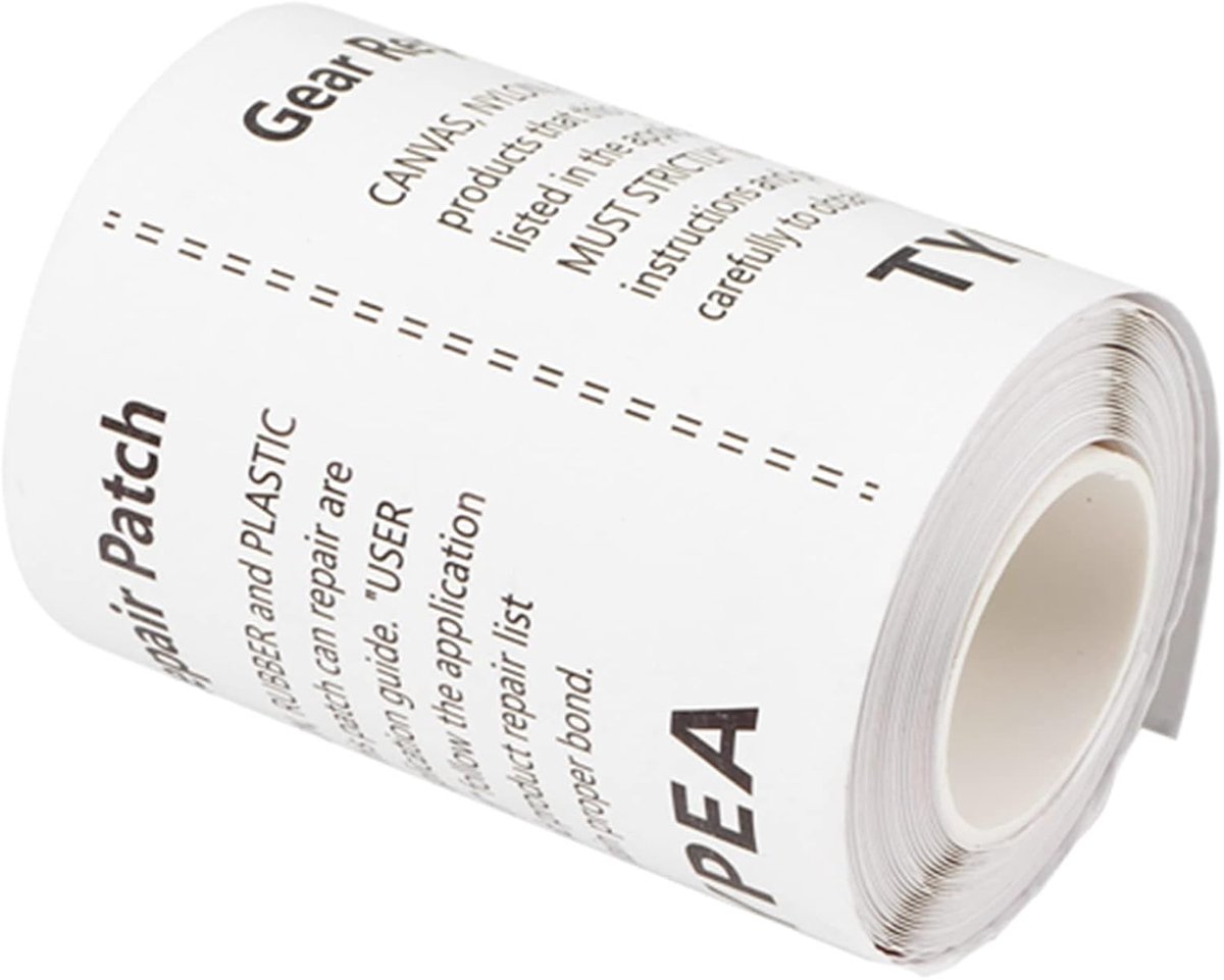 SnelShoppen - Waterdichte TPU sticker, transparante herstelband, sterke lijm, UV- en vochtbestendig, discreet voor reparaties van opblaasbare producte