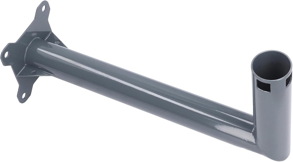 SnelShoppen - Mounting Kit RVS Daken Bevestiging, Robuuste Paal Bevestiging voor Internet Kit Satelliet, Lange Wandsteun Compatibel met V2