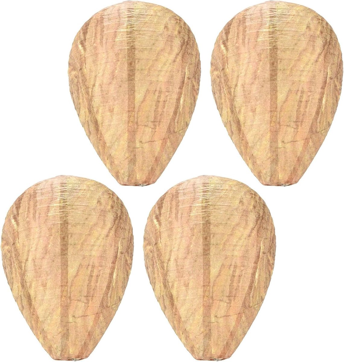 SnelShoppen - Chinese Lantaarns voor in de Lucht, 4 Stuks Papieren Lantaarns Feestdecoraties, Lampen voor Thuis, Bruiloften, Babyshowers, Verjaardagen