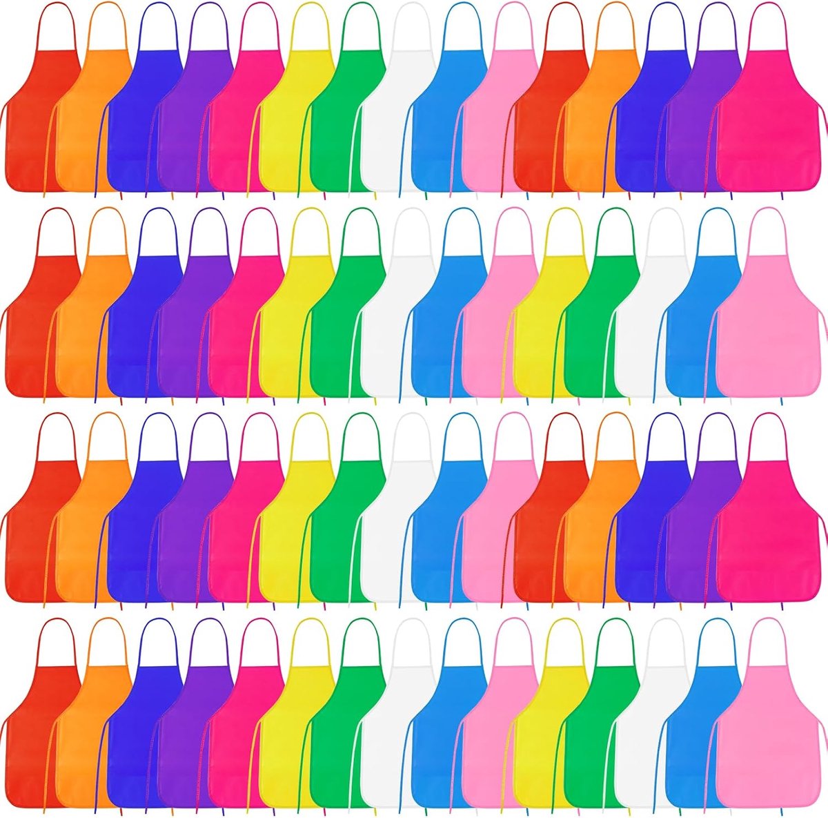 SnelShoppen - PLULON Kunstschürzen voor Kinderen, Kunstkittel Malkittel van Stof, Künstlerschürzen voor Handwerk, Thuis, Keuken, Klassenzimmer, Feestj
