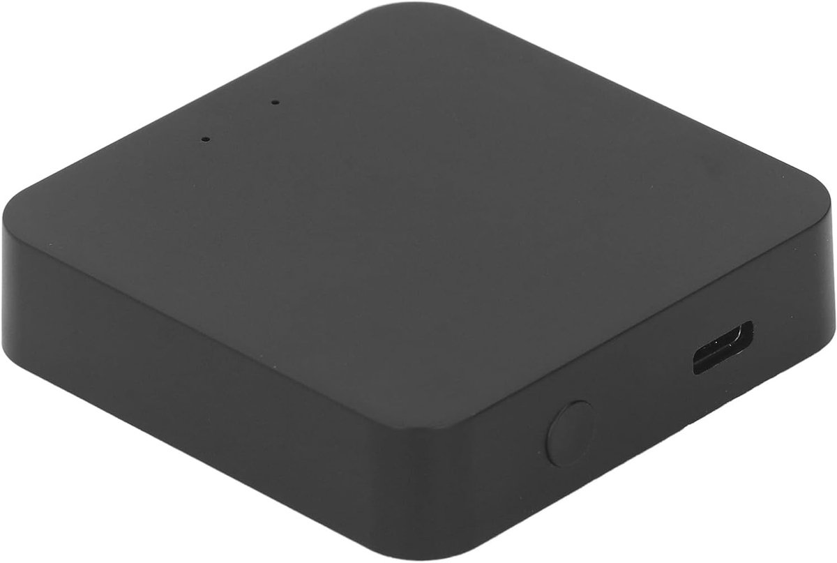 SnelShoppen - Bluetooth Gateway Draadloze Hub voor Tuya App - Stemcontrole - Slimme Thuiskoppeling - Compatibel met Assistente Apparaten - Zwart