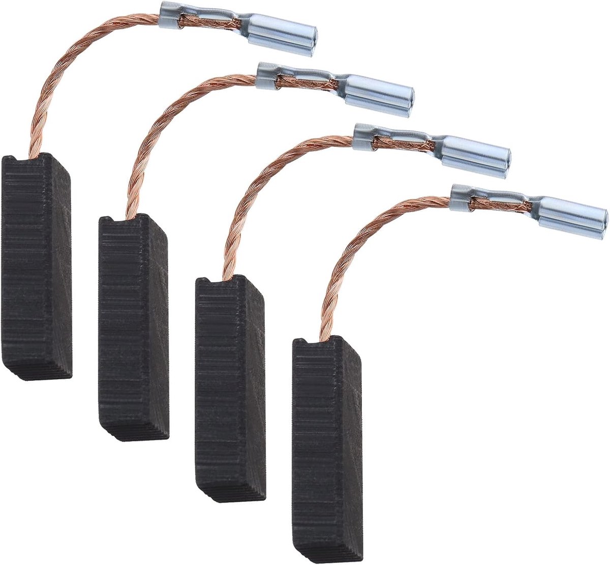 SnelShoppen - 2 Pairs Koolborstels Geschikt voor Rotatiehamer Bosch GBH 2-24 DFR/RLE/DSR/DSE 5x8x19.5mm - Hoogwaardige Vervangingsonderdelen