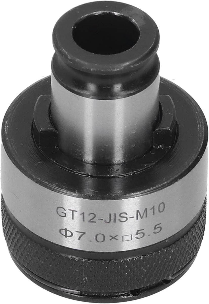 SnelShoppen - Tap Houder, Torsie Type Tangkop Hoogwaardige Staal voor Tapmachines, Boormachines, Gereedschap GT12-JIS-M10