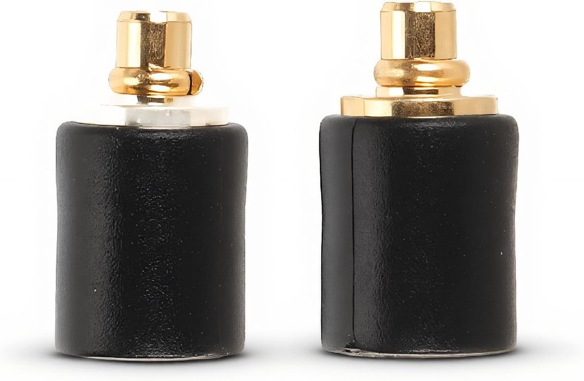 SnelShoppen - 2Pcs MMCX Kabel Adapter voor IE300 IE600 IE900 N30 N40 N5005 naar MMCX, Vrouwelijke Hoofdtelefoon Adapter, Compact en Lichtgewicht, Zwar