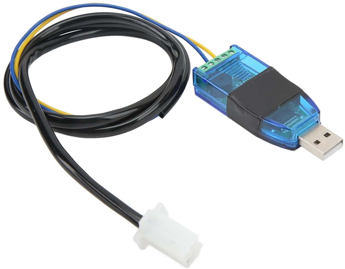 SnelShoppen - USB Programmeerkabel voor Elektrische Fiets, Programmeerbare Data Kabel 115200 Baud Snelheid, Geschikt voor VOTOL EM 150/2, EM 200/2, EM