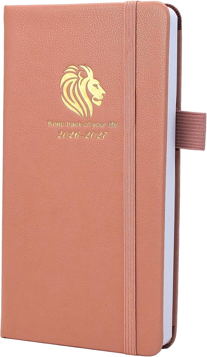 SnelShoppen - Dagboek 2026-2027 - 18 maanden halfjaardagboek van juli 2026 tot december 2027, A6 Pocket Week to View, week- en maandplanner met ledere