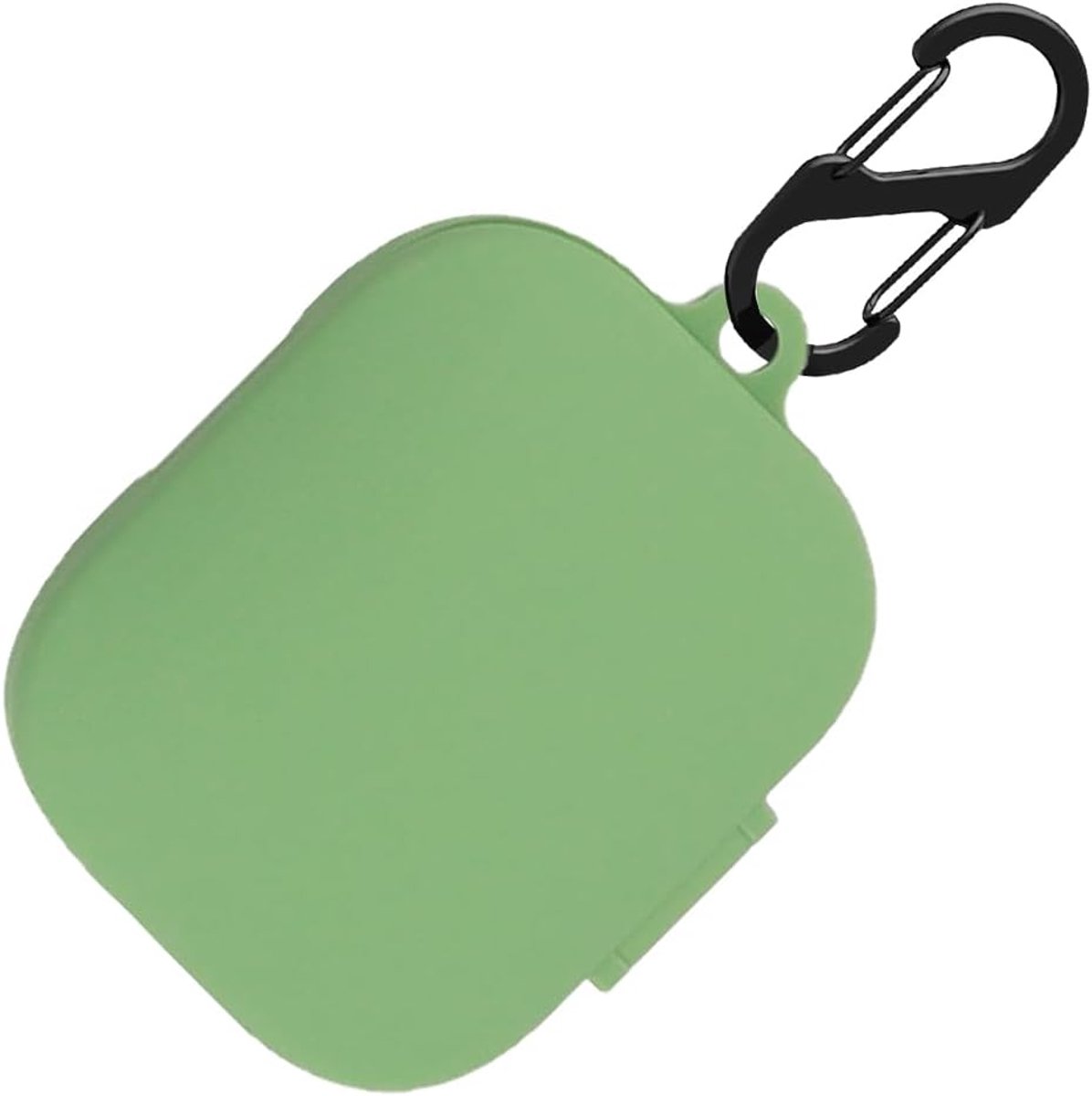 SnelShoppen - Silicone Hoes voor Xiaomi Redmi Buds 5, Schokbestendige Beschermhoes met Sleutelhanger (Groen) - Ultra Dun, Zacht en Wasbaar