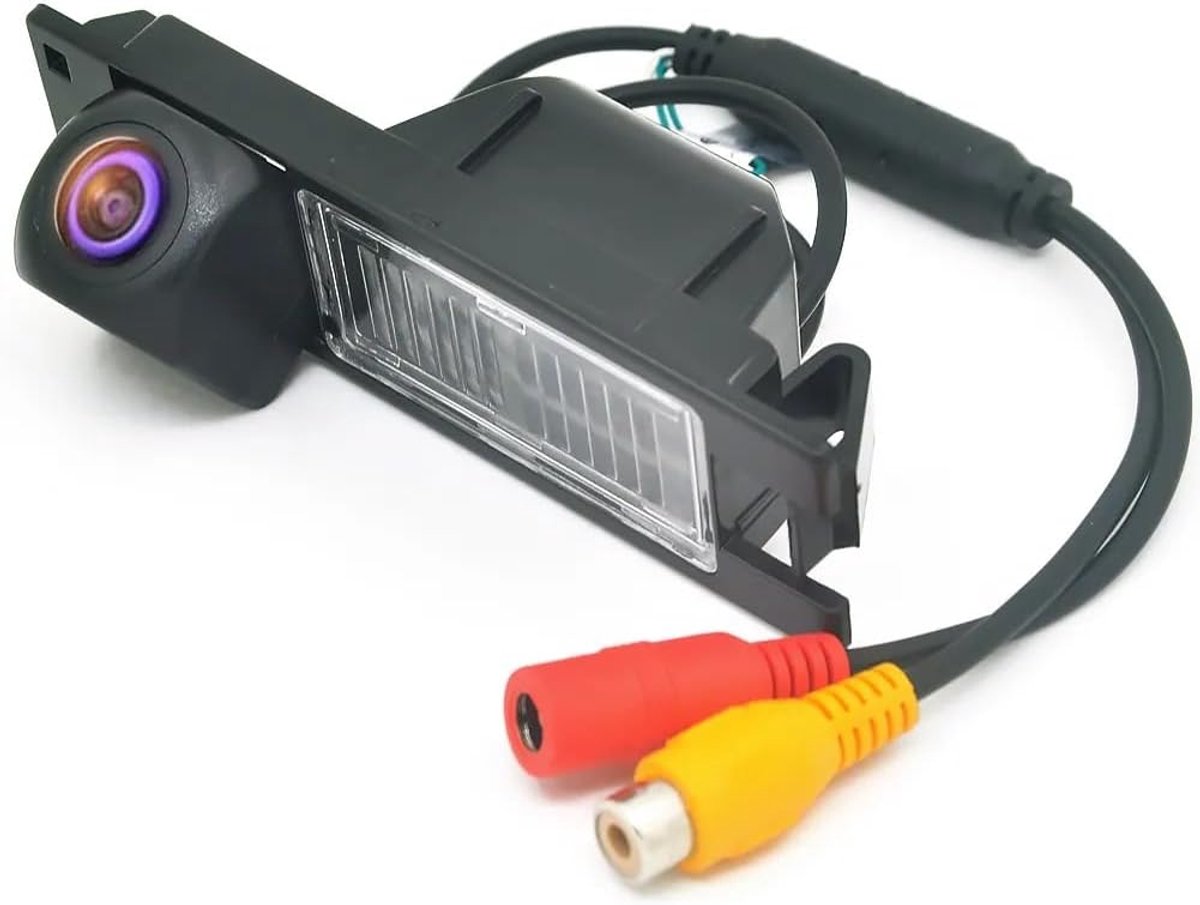 SnelShoppen - Dynamische AHD Fisheye Achteruitrijcamera voor Opel Astra H J Corsa Meriva Zafira Insignia Fiat Grande - Hoge Resolutie, Eenvoudige Inst