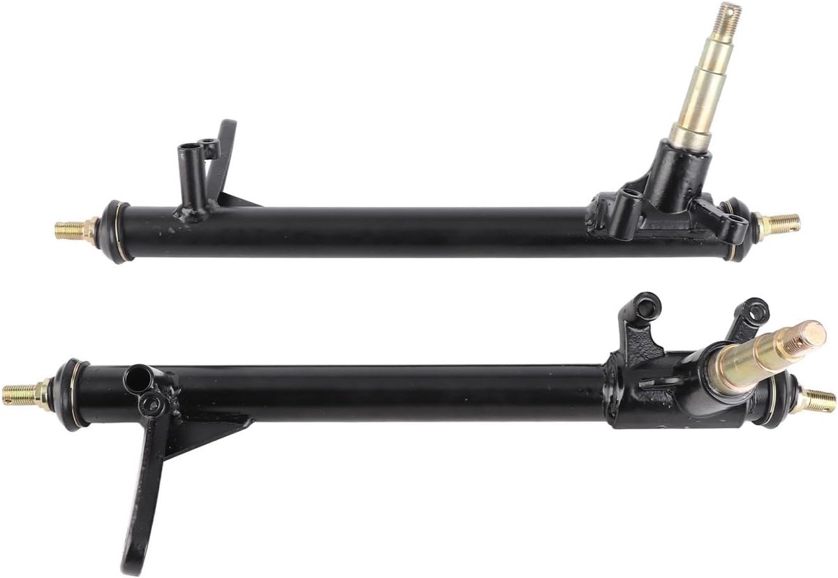 SnelShoppen - 420mm Stuurrad Knuckle Spindel voor Go Kart, ATV, UTV - Verticale en Horizontale Mobiliteit, Betrouwbaar en Duurzaam