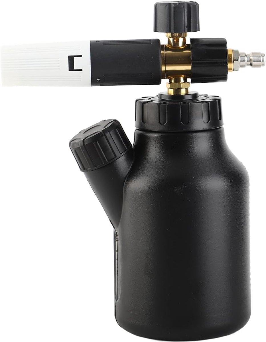 SnelShoppen - Foam Cannon Hogedrukspuit voor Auto, Professionele Schuimpistool, Hoogdruk Waterpistool, Efficiënt Schoonmaken, Geschikt voor de Meeste