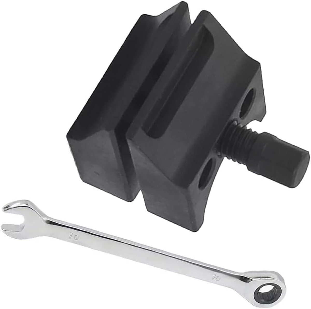 SnelShoppen - Riloer Vering Split Hub Knuckle Spreader, Auto Vering Split Hub Stuurnok Spreader met Sleutel voor 10mm/0.39inch Hand Gereedschap