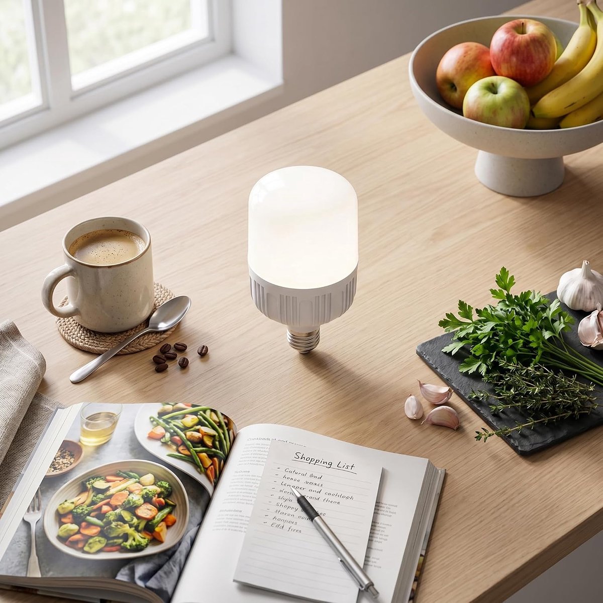 SnelShoppen - LED Gloeilamp E27, Energiebol met 180° Bundelhoek, Sterke Lichttransmissie, Duurzame ABS en PC Materialen, Ideaal voor Binnengebruik (20
