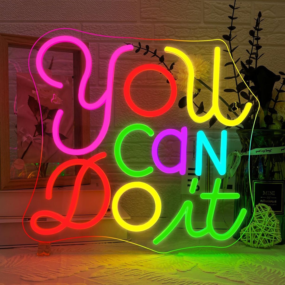 Looklight You Can Do It Neon Sign - ShopVlot