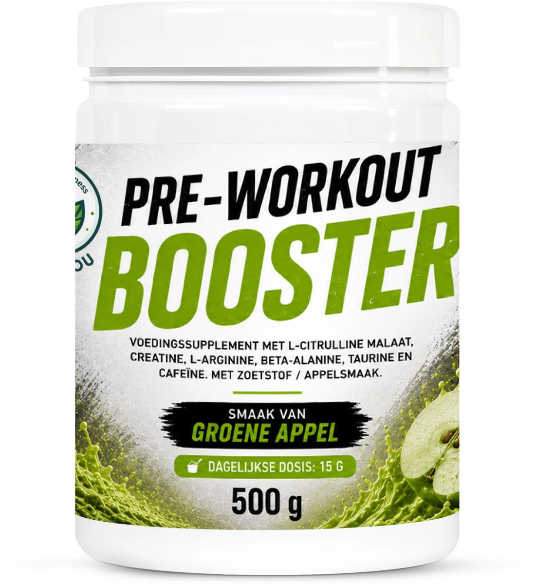 Pre-Workout Booster Green Apple - 500g