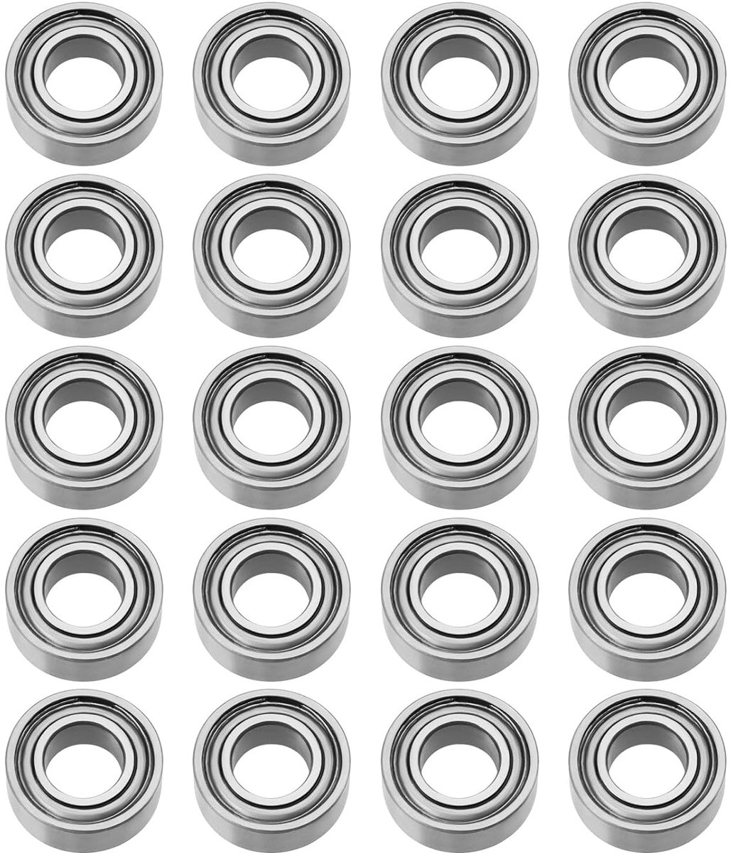 Kogellager MR84ZZ 4mm - 8mm x 3mm - Dubbel afgeschermd - Voor hoge snelheid motoren - ShopVlot