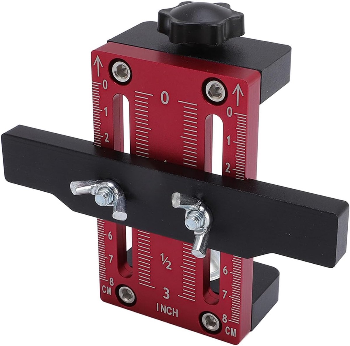 SnelShoppen - Verstelbare Montagepositie voor Kastdeuren, Universele Cabinet Deur Installatie Positioner, Geschikt voor Plankdiktes 10-60 mm, Perfect