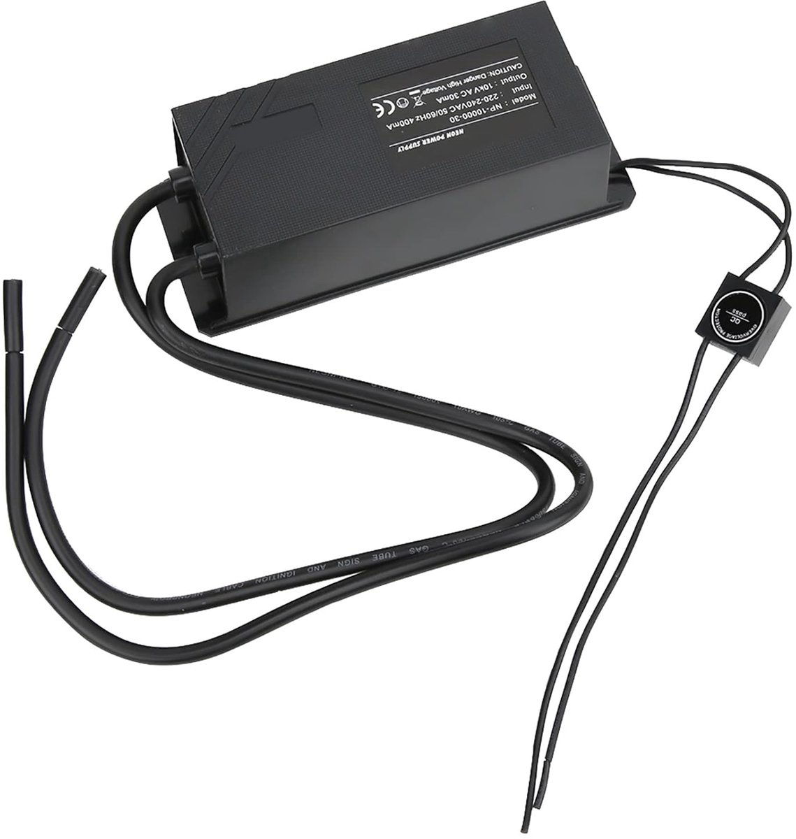 SnelShoppen - Neon Licht Elektronische Transformator, Voeding voor Glazen Neon Signalen, UL&CSA Gecertificeerd 10KV 30mA voor Neon Reclameverlichting