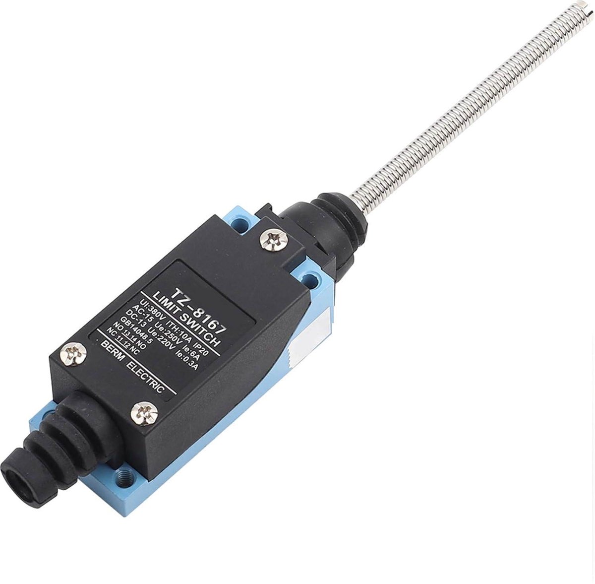 SnelShoppen - Tissting Micro Limit Switch - Waterdichte Automatische Reset Reisschakelaar met Dubbel Veer Mechanisme - Geschikt voor Industrieel Gebru