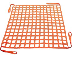 Lifting Net 1x1m voor het veilig tillen van kleine ladingen tot 300kg - Polyester Cargo Net voor transport en opslag