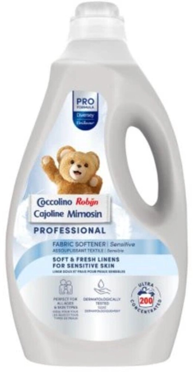 Robijn Professional Wasverzachter Sensitive - 200 Wasbeurten Pro Formula - 5 liter