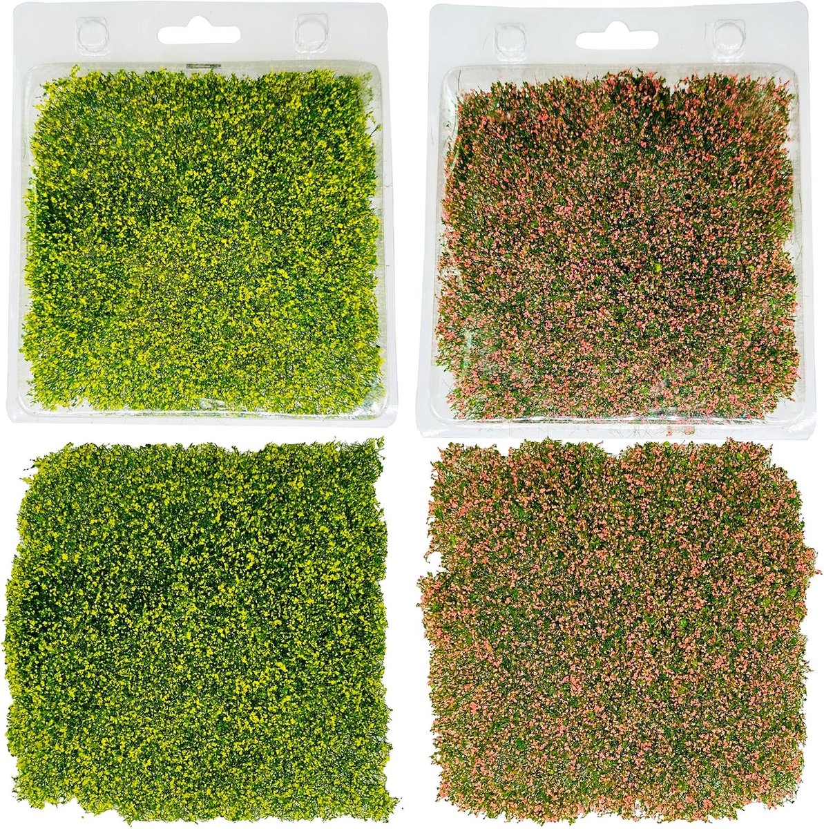 Cayway Lawn Scenics Grass Bush Static Grass Tuft Snow Static Grass for Miniature Ornaments Railway Model Railway - ShopVlot