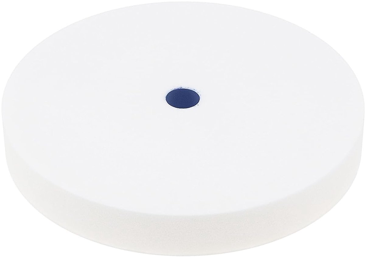 SnelShoppen - 1 stuk 150mm witte korundum vlakke slijpschijf met 1/2 inch spindel, korrel 80 - slijpschijf voor het slijpen van hardmetaal gereedschap