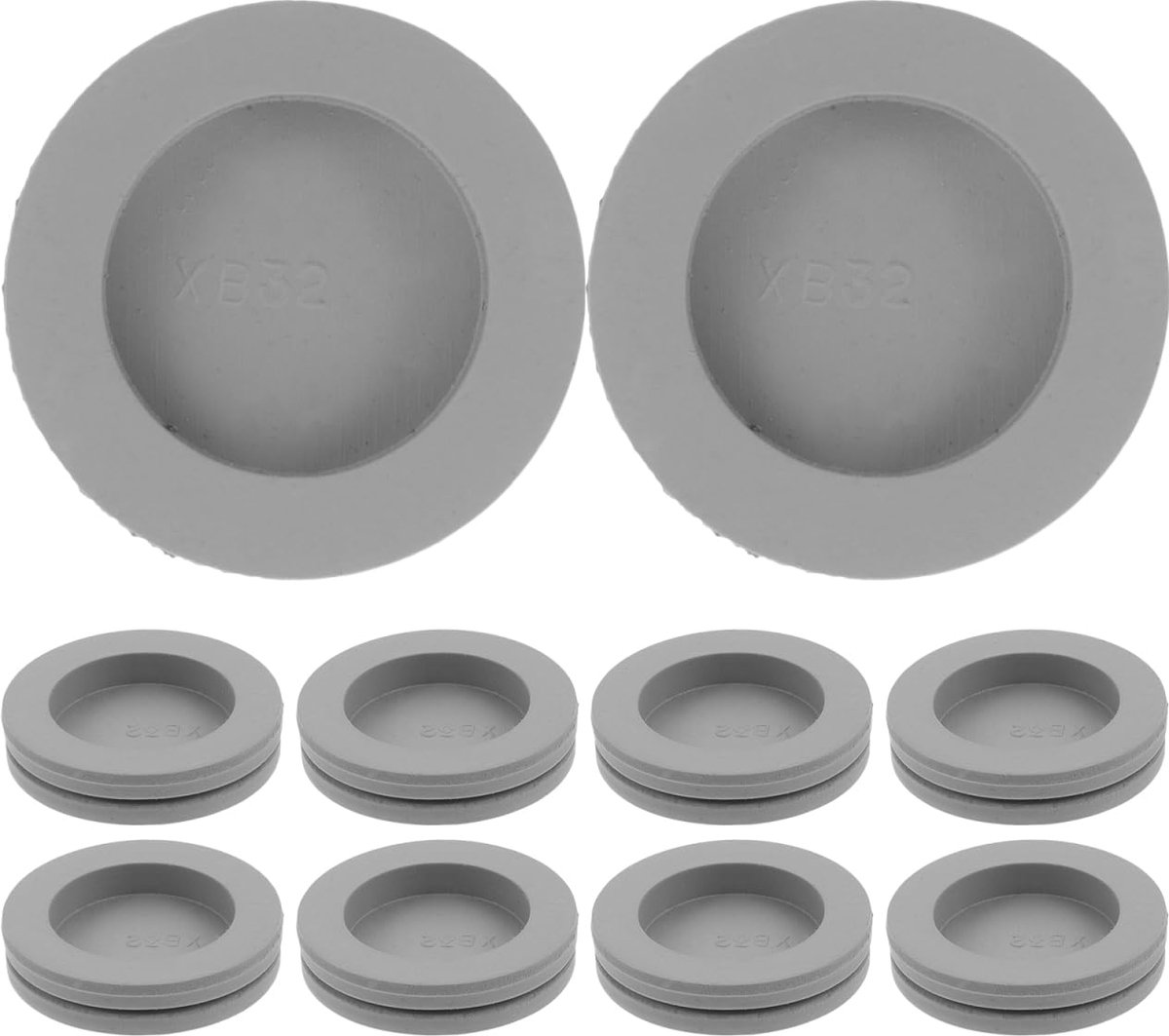 SnelShoppen - 10 stuks rubberen afdichtdoppen voor afvoeropeningen, luchtbehandeling, waterdichte caps voor tuin, keuken en meer