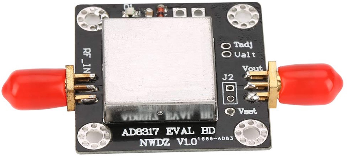 SnelShoppen - Ad8317 1M-10GHz 60dB RF Vermogensmeter Logaritmische Detector Controller voor Versterker en Signaalmeting