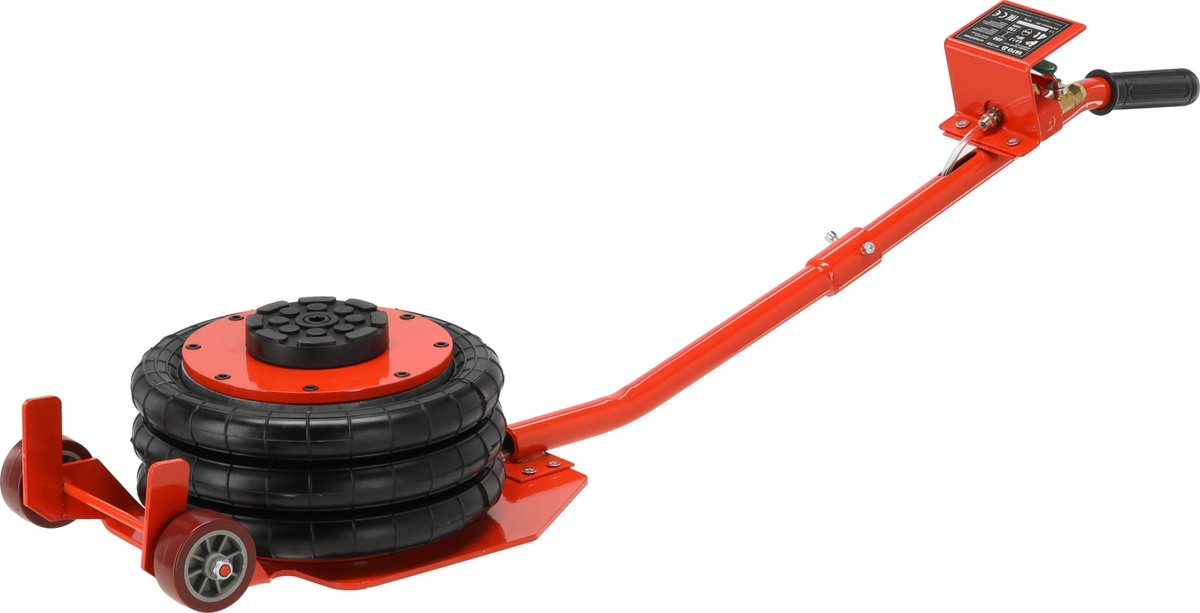 Professionele Pneumatische Ballonkrik (Sneeuwpop Krik) – 4 Ton – 15 tot 40 cm – Met Lange Handgreep – Luchtkrik voor Garage & Werkplaats