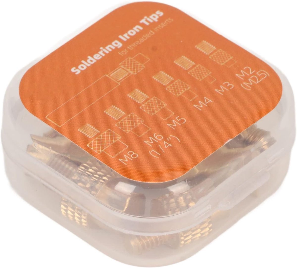 SnelShoppen - Heat Set Insert Tips - 936 Universele Soldeertips - M2 M2.5 M3 M4 M5 M6 Soldeertips voor 3D Printer Onderdelen - Gemakkelijk Vervangbaar