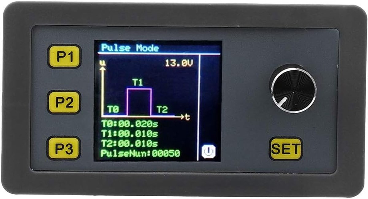 SnelShoppen - Sine Signaalgenerator 4-20mA 2-10V Instelbare Module PWM Digitale Puls met LCD Scherm en Frequentiefunctie