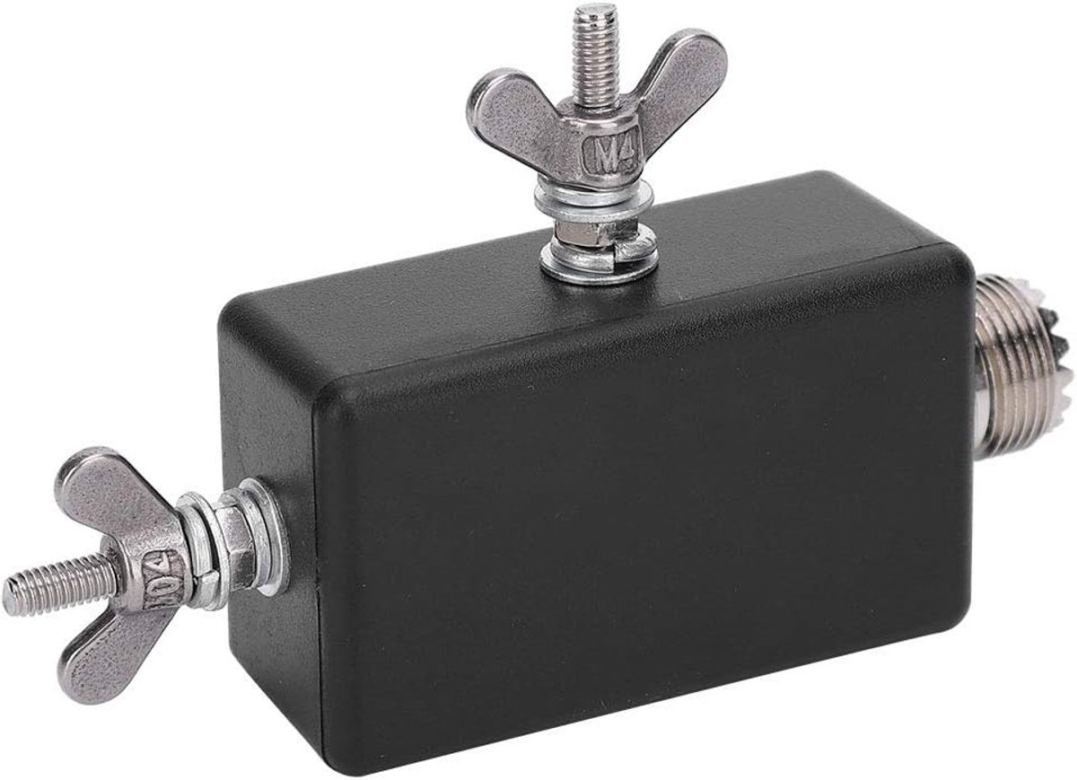 SnelShoppen - 1:9 Mini Balun Antenne voor Buiten QRP Kortgolfradio Ontvangers - Duurzaam Kunststof - Ideaal voor HF Shortwave LDG 9:1 Unun Station en