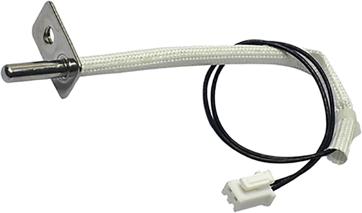 SnelShoppen - 200K Thermostaat NTC Temperatuursensor Probe Voor Airfryer Vervangingsonderdeel - Duurzaam en Betrouwbaar - 2 Draad 2 Pin Stekker - Keuk