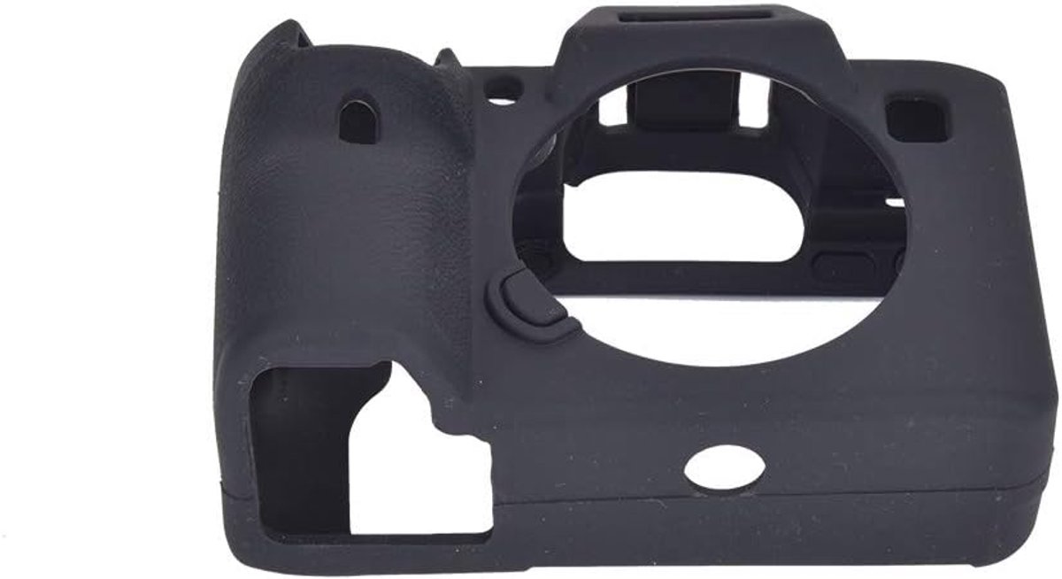 SnelShoppen - Camera Case voor A7 III / A7R3, Zacht Siliconen Beschermhoes, Zwart, Bescherming tegen Stoten, Stof en Krassen, Perfect voor Fotografie