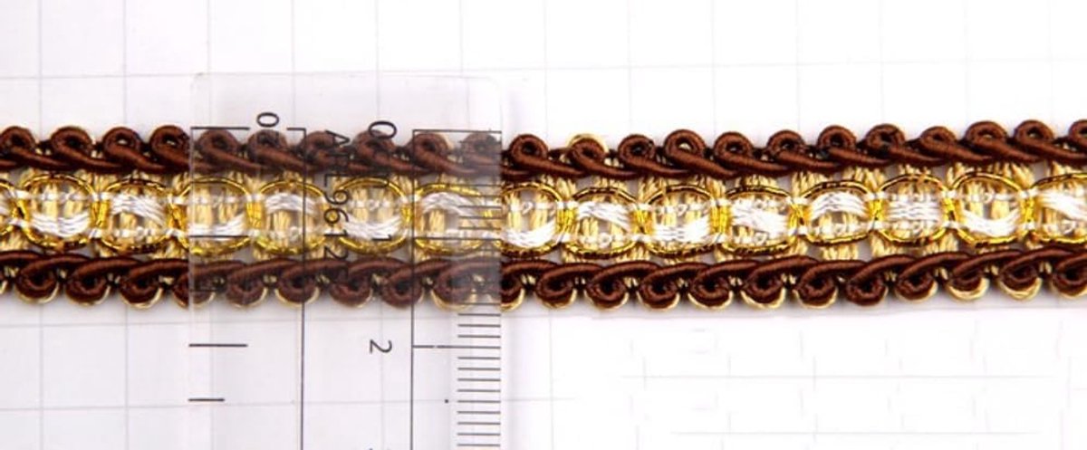 SnelShoppen - Braid Lace Trim Centipede Kantband Decoratieve Passement Braid Tape voor Gordijnen, Kostuums, Bekleding, Naaiwerk en Thuisdecoratie 11m