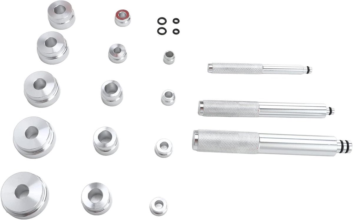 SnelShoppen - Universele Bus Driver Tool Set voor Auto's en Motoren, Inclusief Lager Ringen en Seal Invoerset, Professionele Pers Tool Set voor Wielbe
