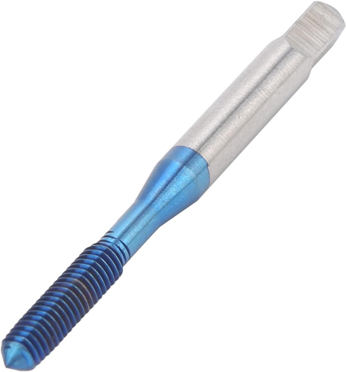 SnelShoppen - Extrusion Tap M4 met Nano Blauwe Coating - Tappen en Draadvormen voor Reparatie en Fabricage - Hoogwaardige Tungsten Staal - Compact Ont