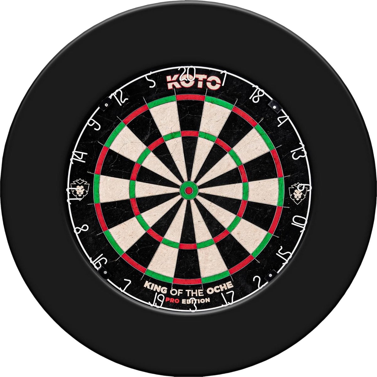 SnelShoppen - KOTO Dartbord Surround - Wandbescherming voor Dartborden - Duurzaam Materiaal - Officiële Maat 45,5 cm - Ideaal voor Feestjes en Thuisge
