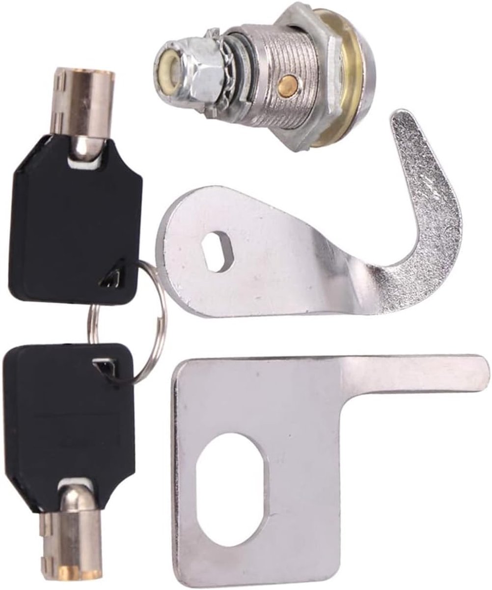 SnelShoppen - Motorfiets Achterbak Tour-Pack Slot met 2 Sleutels, Geschikt voor Harley Touring Road King Electra Street Road Glide, Eenvoudige Install