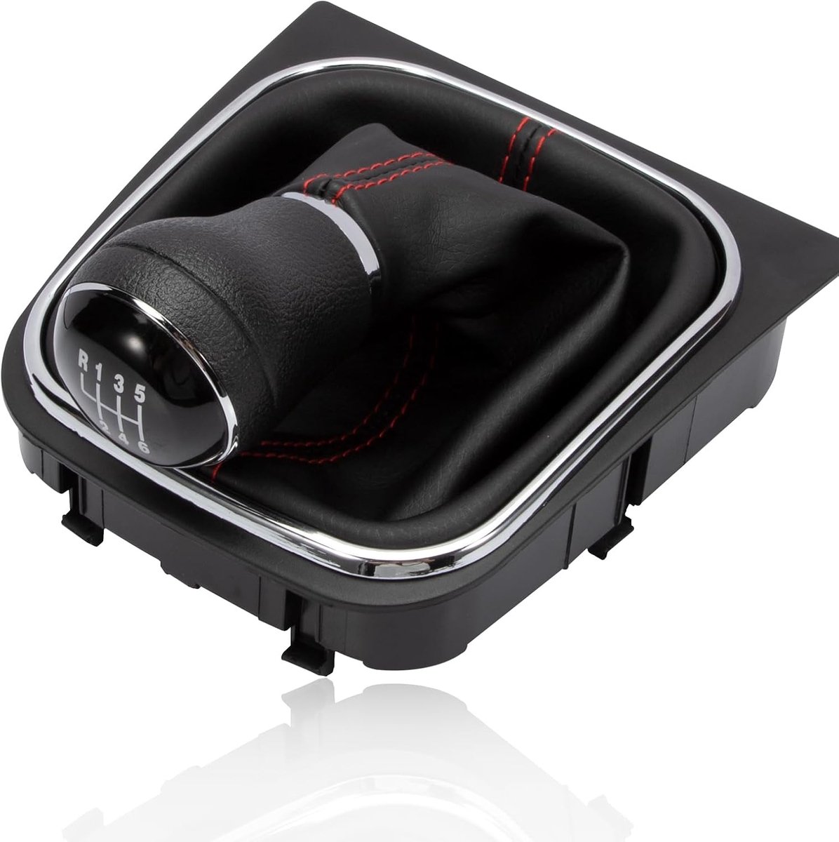 SnelShoppen - Versnellingspook + Versnellingspook + Frame 6 Versnellingen Geschikt voor Golf 5 Golf 6 EOS Scirocco 3 Jetta 1K0711113 5K0711113 1K87111