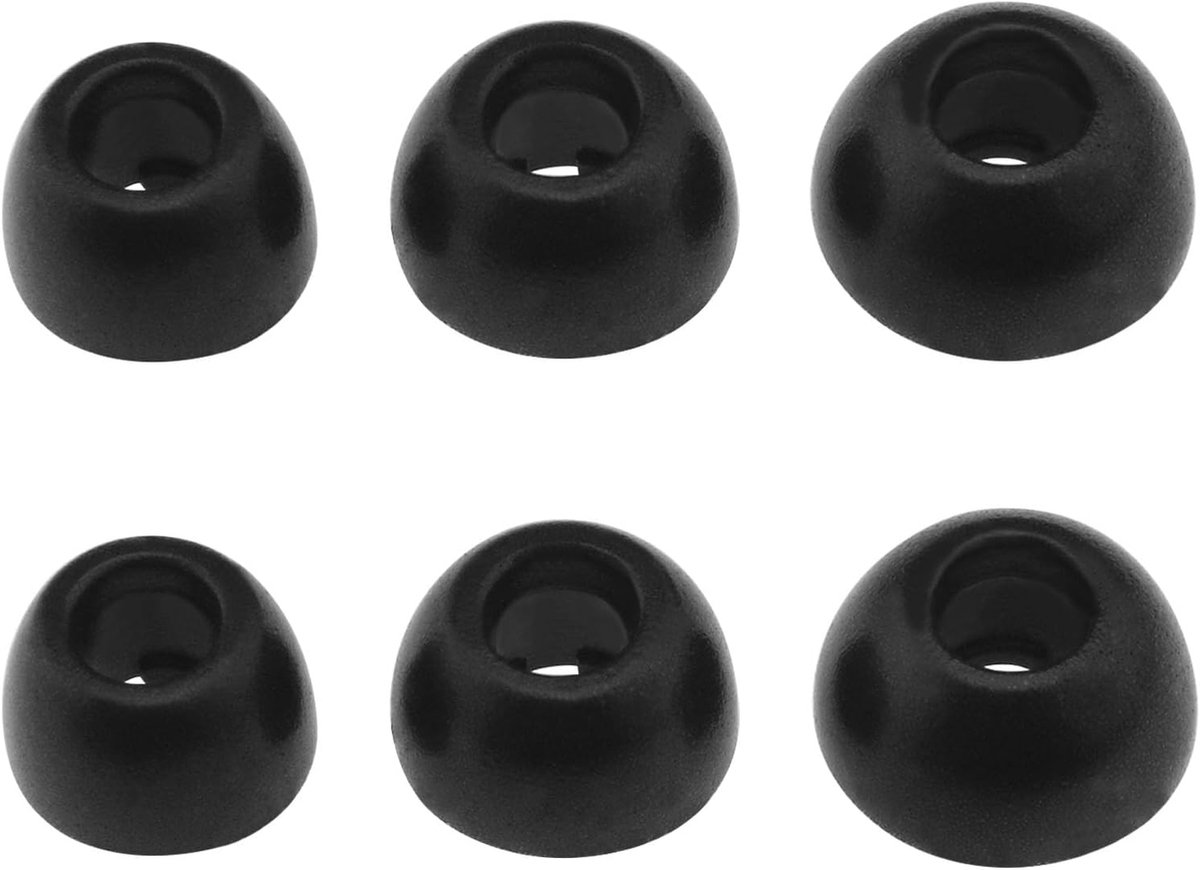 Oordopjes voor JBL Live Pro 2 TWS - Memory Foam - Zwart - Perfecte geluidsisolatie - ShopVlot