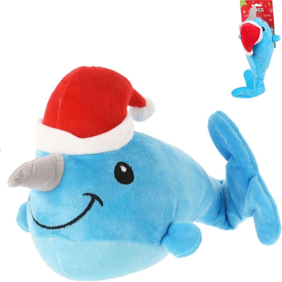 Dogs Collection Hondenspeelgoed Walvis 34 Cm