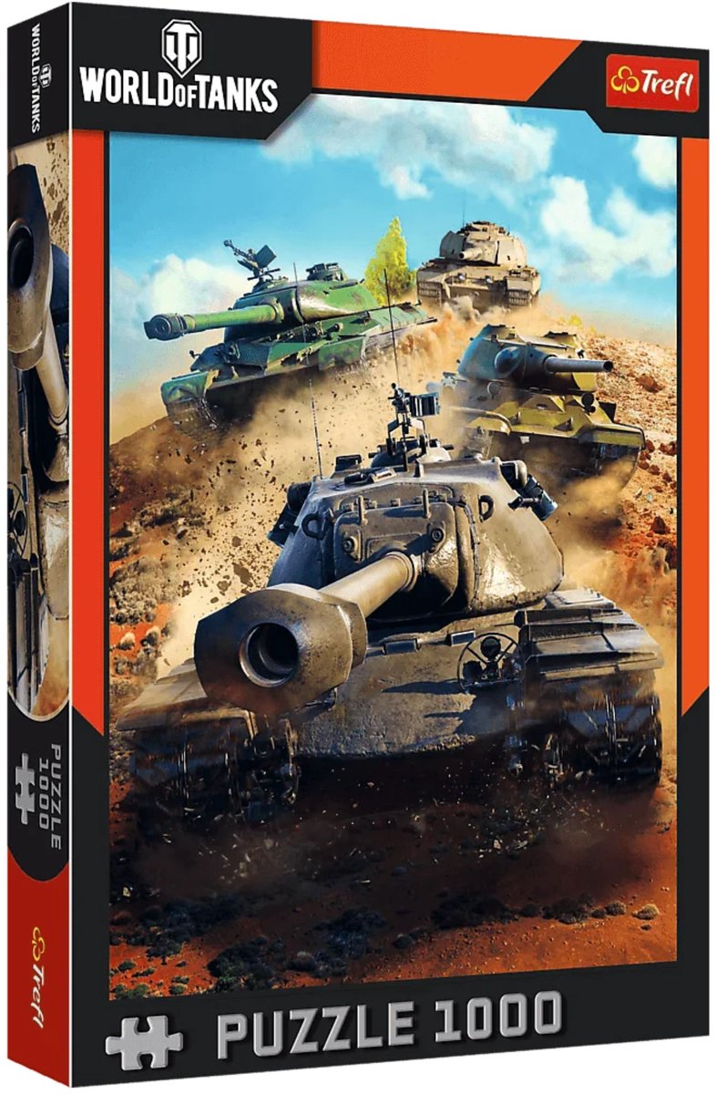 Puzzel - 1000 - World Of Tanks: Tanks in gevecht Trefl 10943