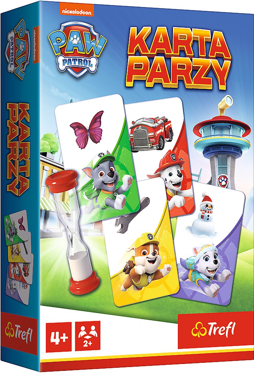 Paw Patrol parenkaartspel Trefl 02691