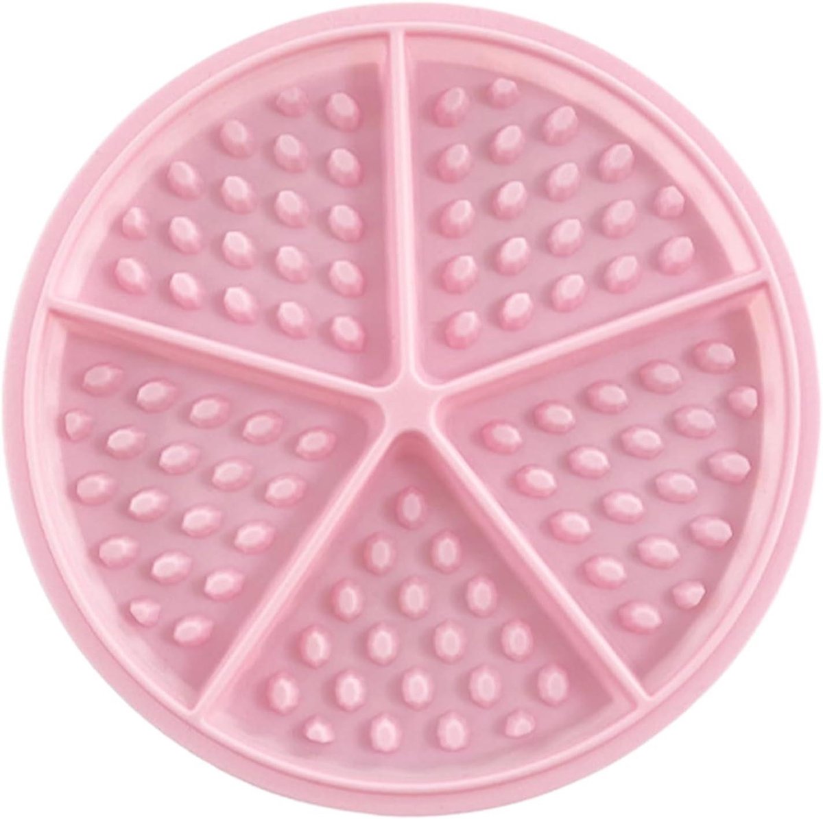 Wafelvorm Siliconen - Wafelijzer Mal - Bakken Thuis - Non-stick Ronde Bakplaat - 900 Kubieke centimeter - Roze