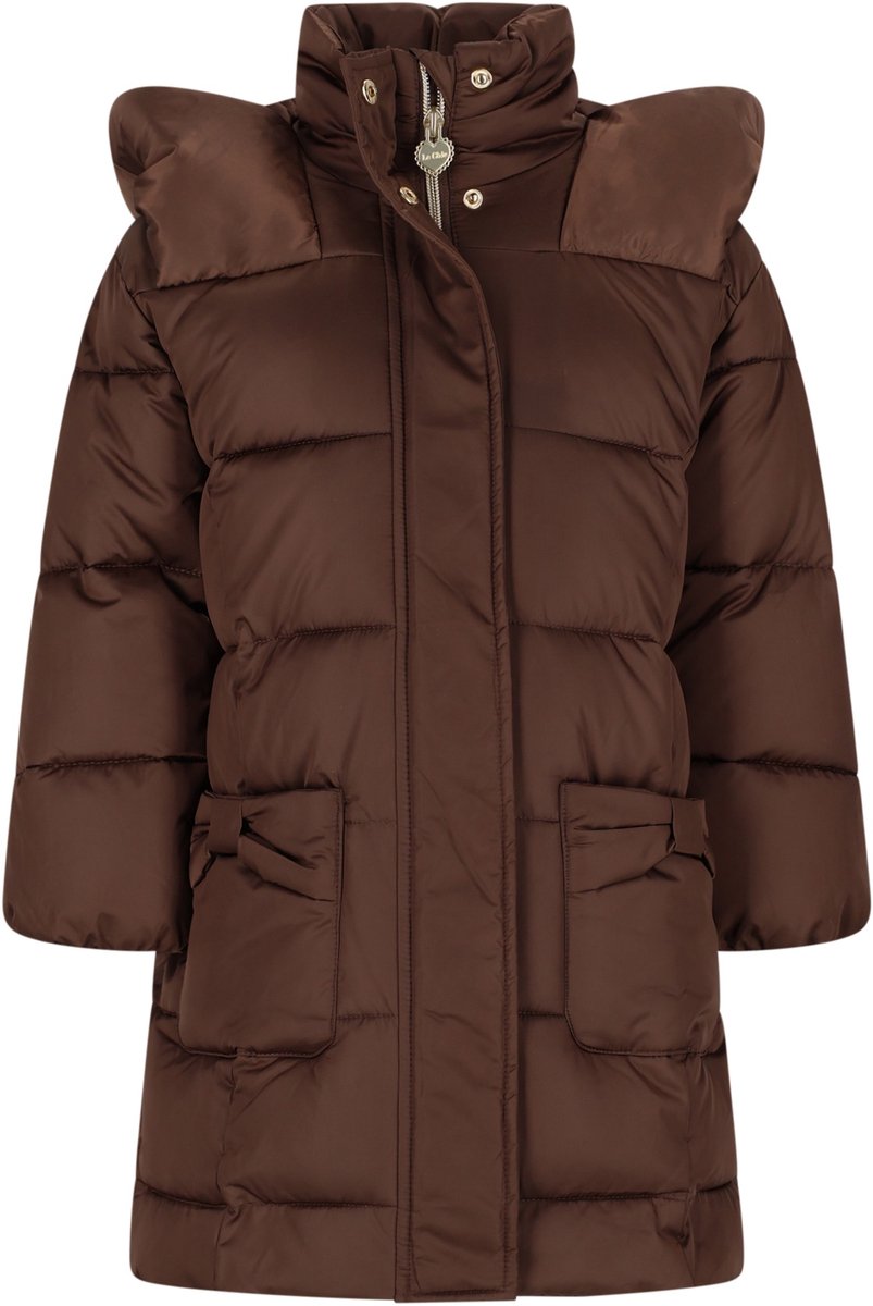 Le Chic winterjas meisje BLOOM C607-5210 / Bruin - maat 98