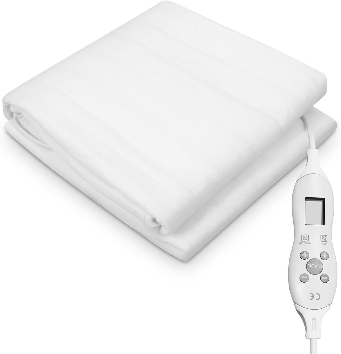 Elektrisch Warmtekussen - Massage Tafel Warmer - Ontspannende Warmte - 10 Temperatuurstanden - 220 Volt - Grijs