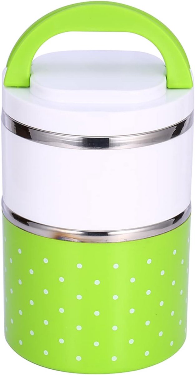 SnelShoppen - Picnic Lunch Box Pot - Draagbare Isolerende Thermische Stalen Voedselcontainer - Lekvrij met Handvat - Houdt Eten Warm voor 1-2 Uur - 94