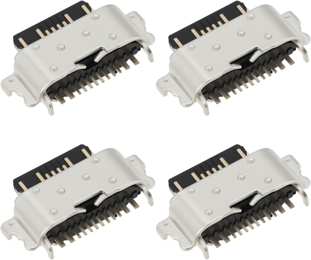 SnelShoppen - 4x USB-C Type C Poort Connector Opladen voor Umidigi A7 Pro A9 Pro A11 Pro Max - Snelladen en Dataoverdracht - Compact en Makkelijk te I