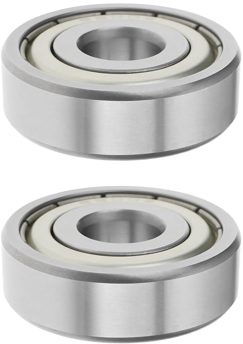 SnelShoppen - 2 Stuks Druklagers 6200ZZ-C3 BB-6200ZZ 30x10x9mm Voor Lintzaagblad Compatibel met Jet 14 Inch Houtbewerking